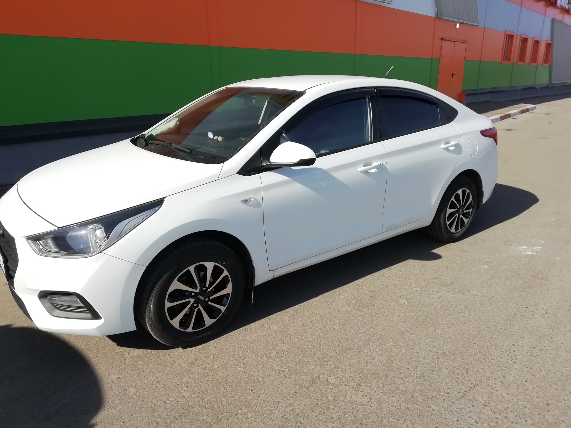 Литые диски — Hyundai Solaris (2G), 1,6 л, 2018 года | колёсные диски ...