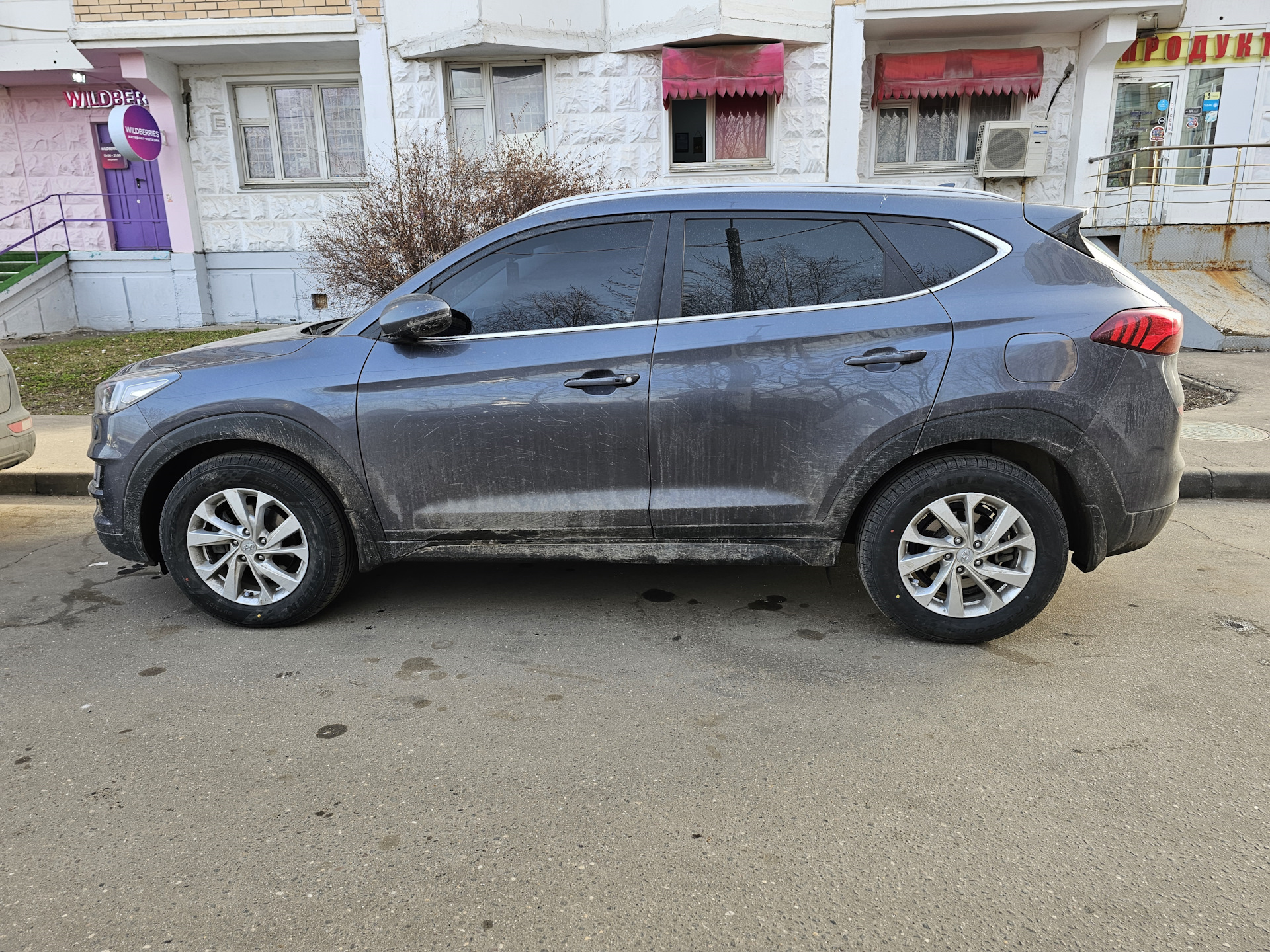 Очередная переобувка) — Hyundai Tucson (TL), 2 л, 2019 года | шины | DRIVE2