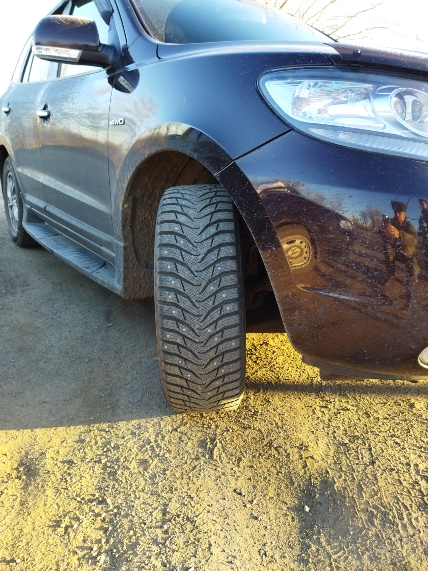 Зимняя резина. Что кто пробовал и что посоветует. — Hyundai Santa Fe ...