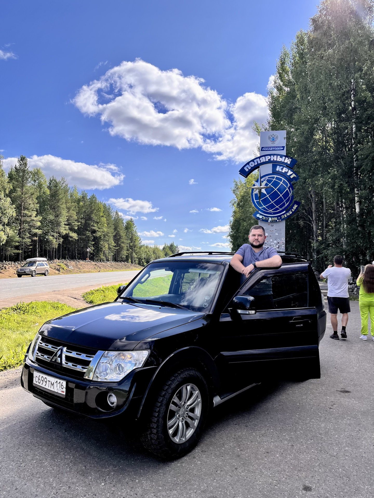 Москва — Мурманск. — Mitsubishi Pajero (4G), 3 л, 2013 года ...