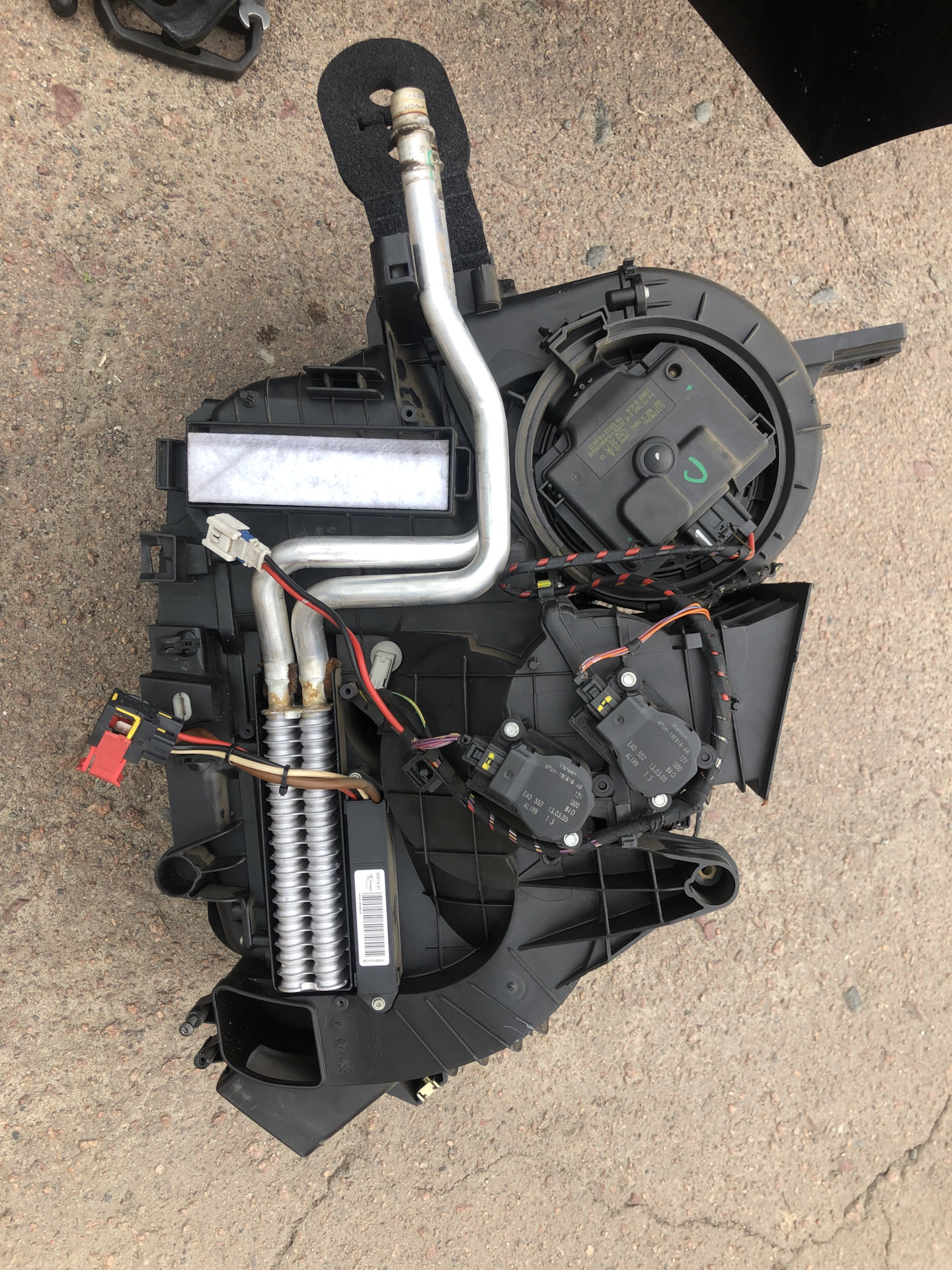 Потек радиатор печки в салон . — Citroen C5 (1G), 1,8 л, 2007 года ...