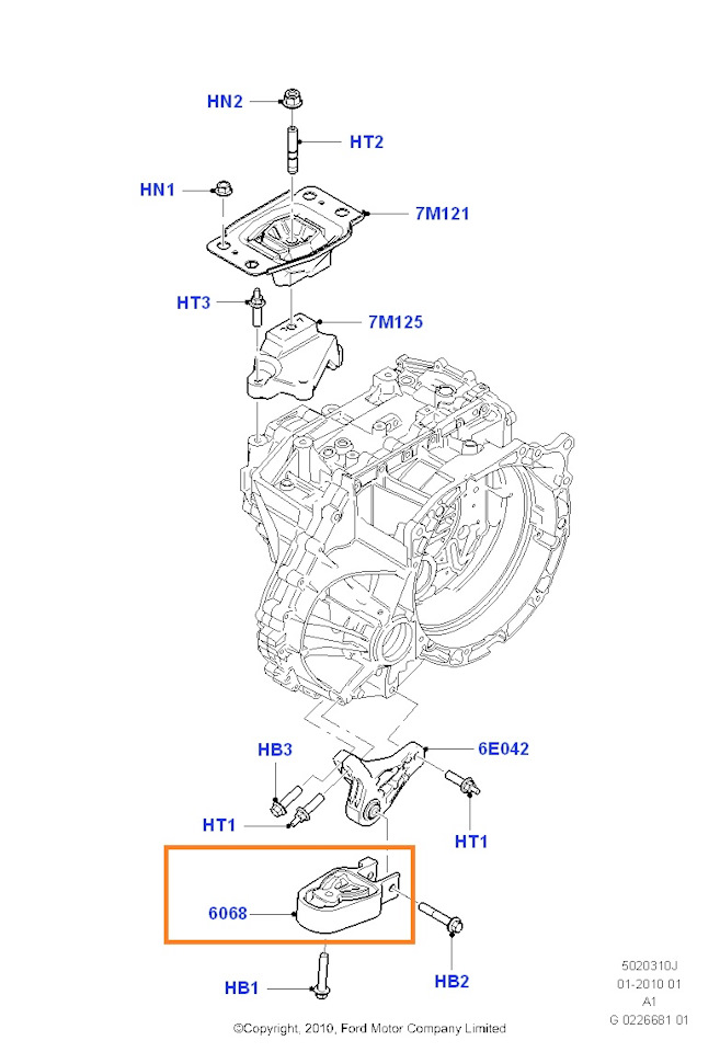 Замена подушки АКПП и подготовка к зиме — Ford SMax (1G), 2 л, 2008