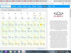 Гисметео кемерово на месяц