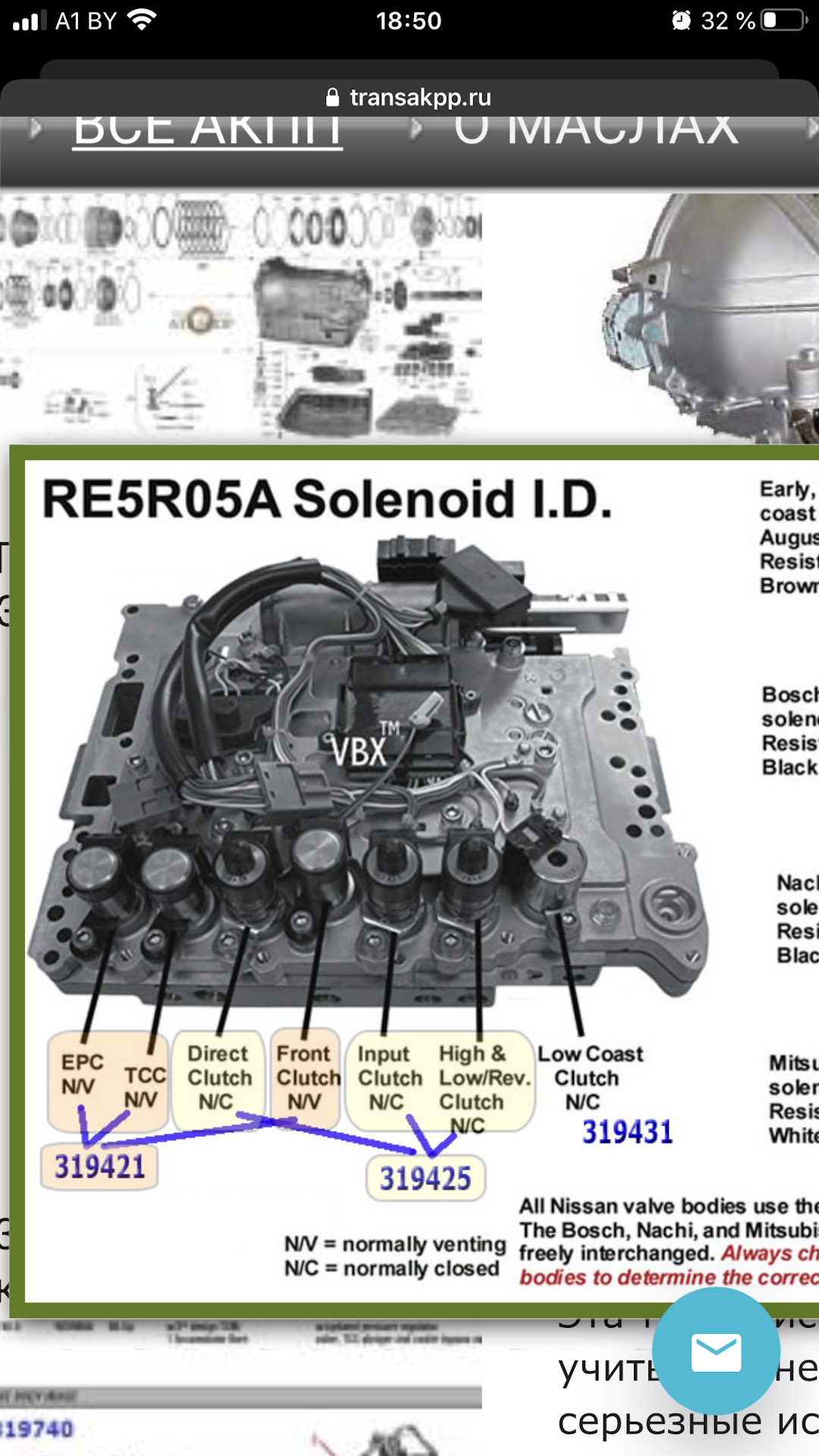 Re5r05a гидроблок схема pdf