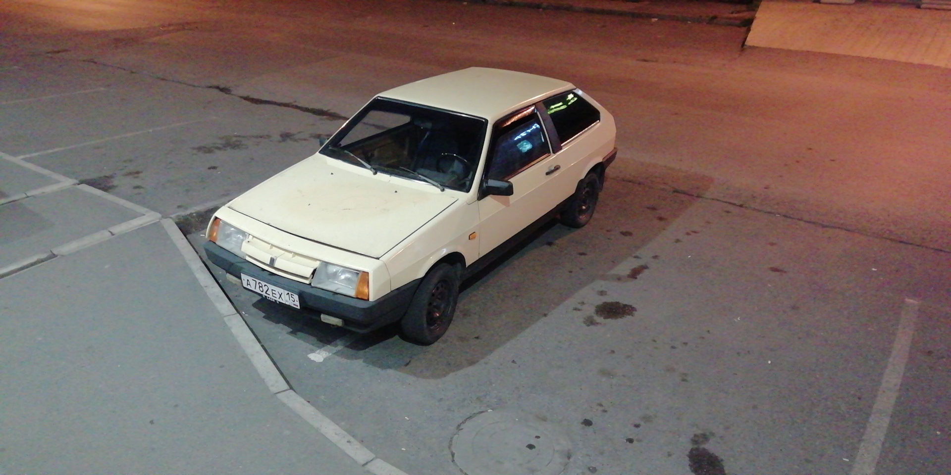 Первый выезд. Подкапотка — Lada 2108, 1,3 л, 1986 года фотография