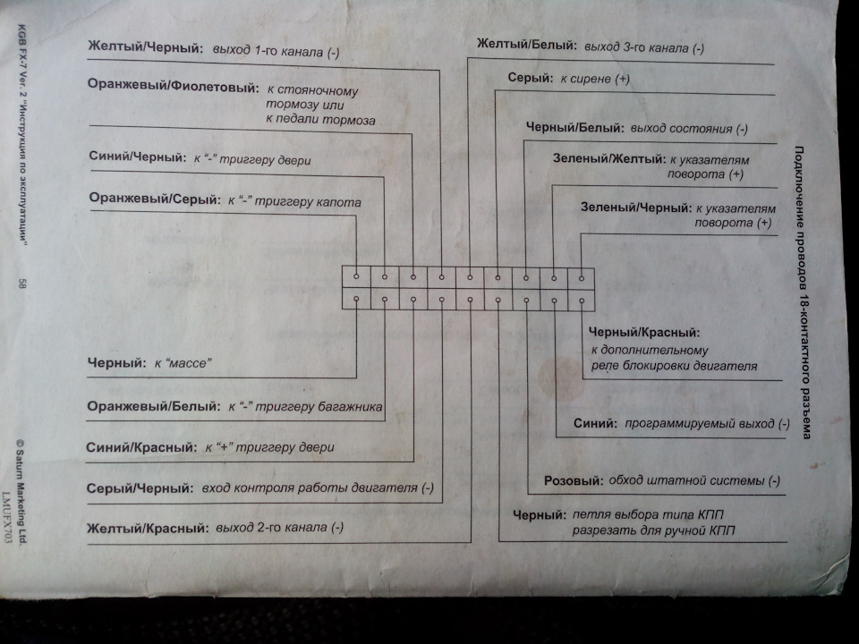 Kgb fx7 схема подключения