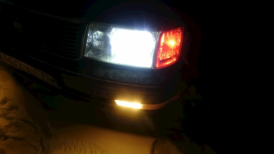 Оранжевые лампочки в габариты… — DRIVE2