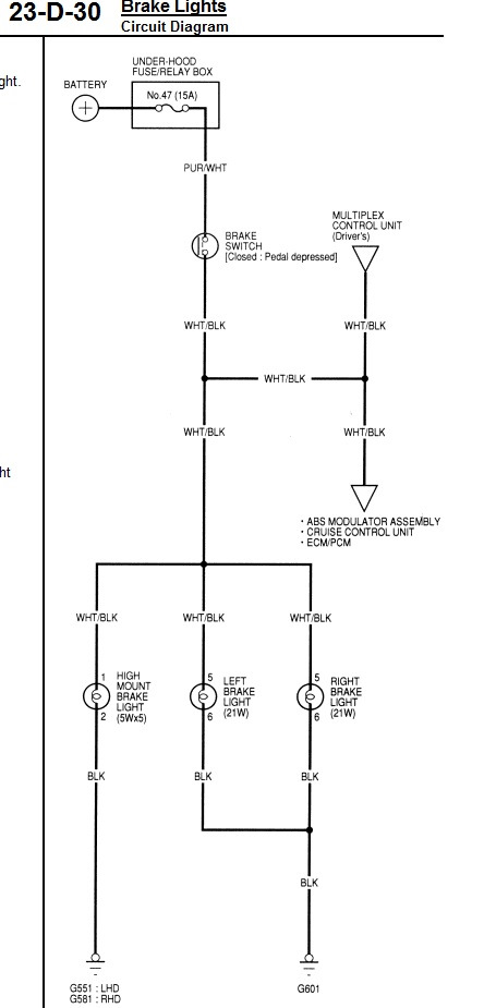 Где то обрыв цепи или КЗ — Honda Accord (6G), 2 л, 2002 года | поломка ...