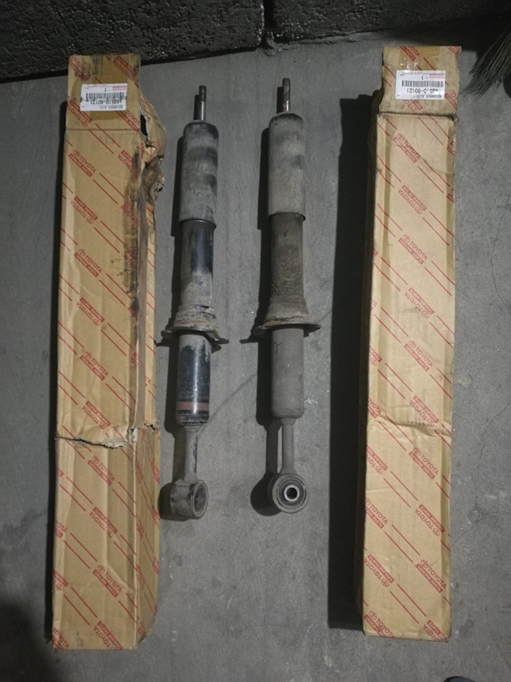 Амортизатор задний land cruiser prado 120 — amv-parts на DRIVE2