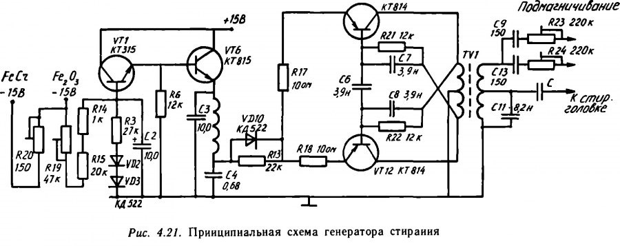 Ростов 104 стерео схема