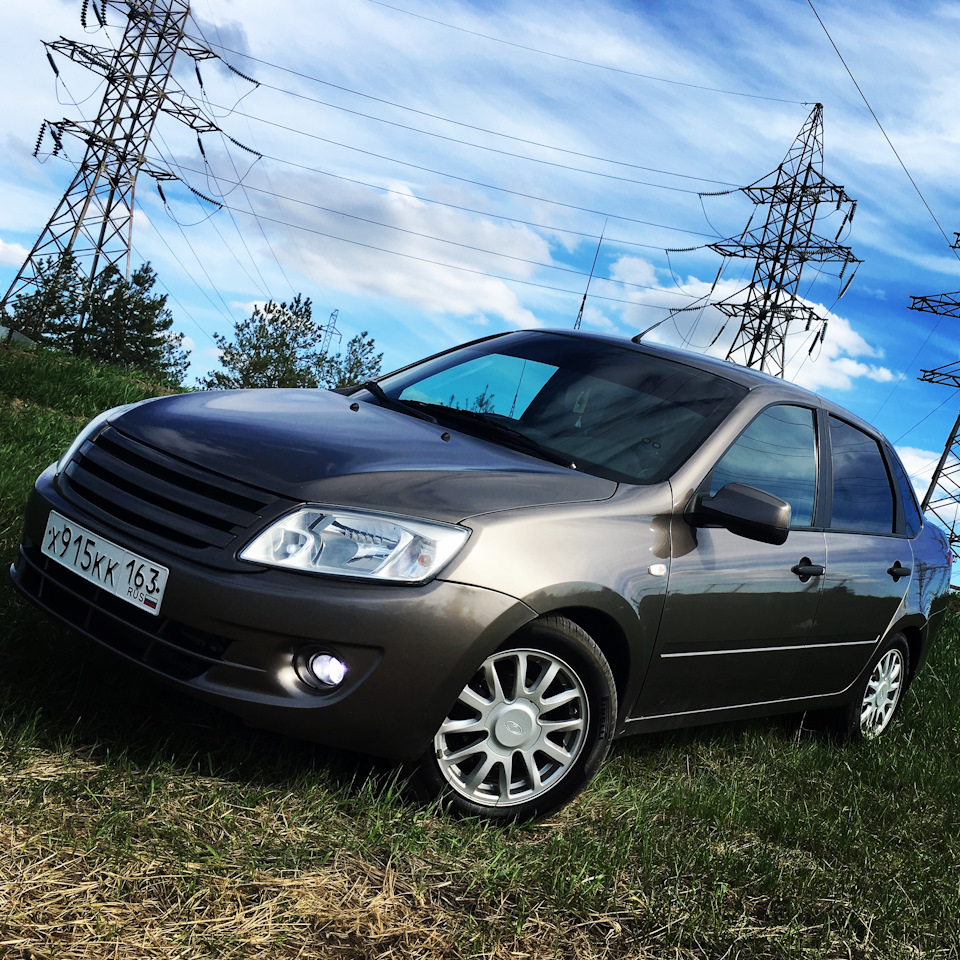 Диски гранта Люкс — Lada Гранта, 1,6 л, 2013 года | колёсные диски | DRIVE2