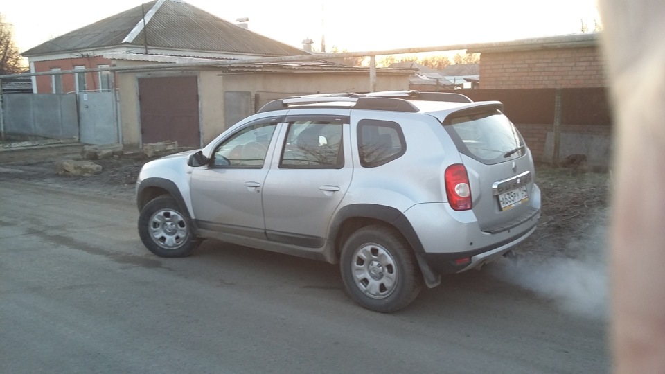 Наконец-то штаны чистые реально — Renault Duster (1G), 1,5 л, 2013 года ...