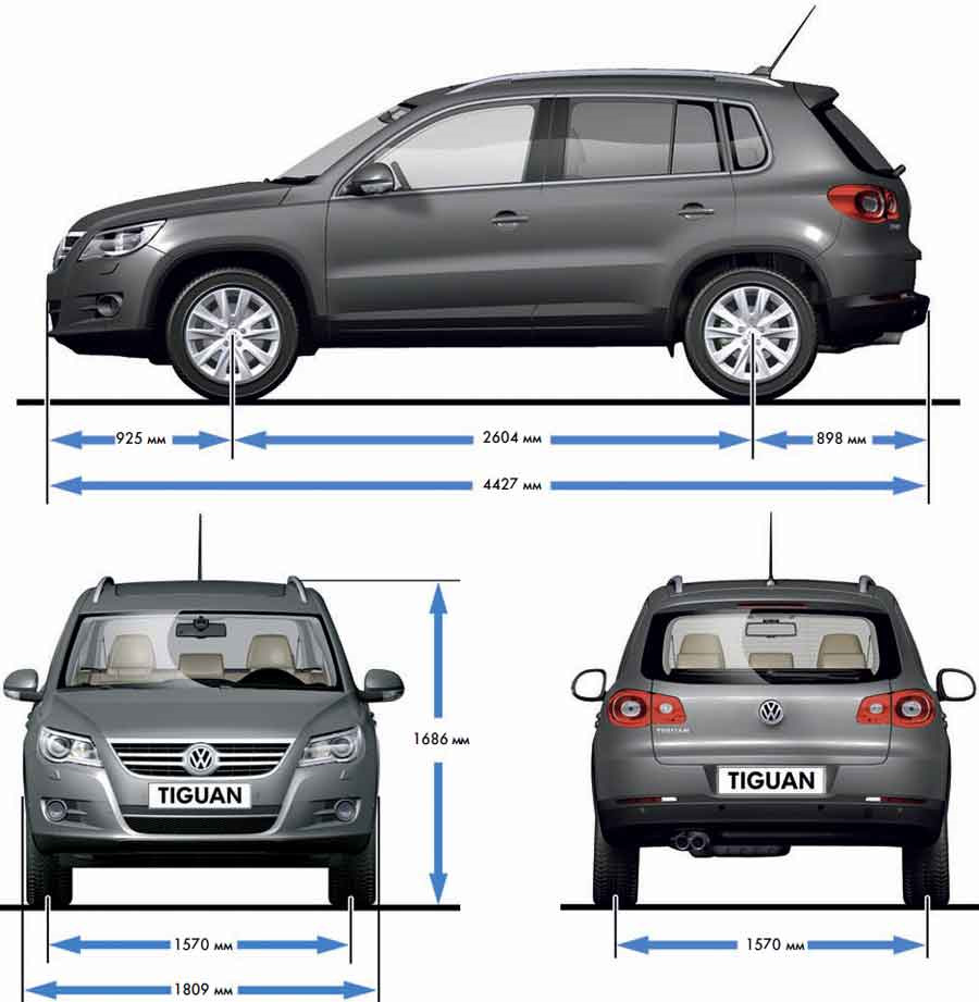 Тигуан размеры. Габариты WV Tiguan 2015. Габариты Фольксваген Тигуан 2015. Volkswagen Tiguan 2012 габариты. Тигуан Фольксваген габариты кузова.