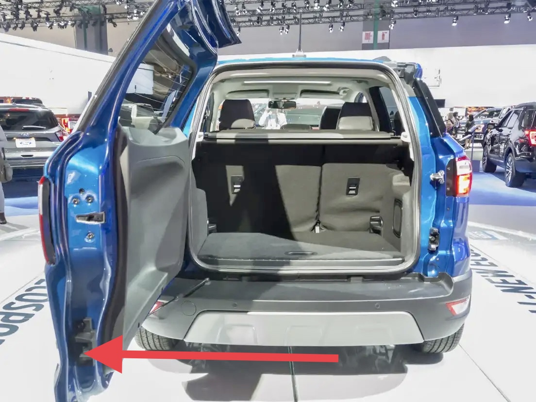 Экоспорт 2017 как снять обшивку двери багажника Скрип задней двери - Ford EcoSport, 2 л, 2018 года поломка DRIVE2