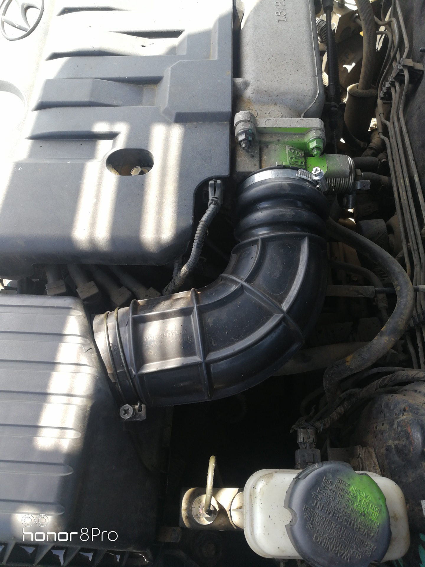 Замена воздушного патрубка гофры хендай соната еф — Hyundai Sonata IV ...