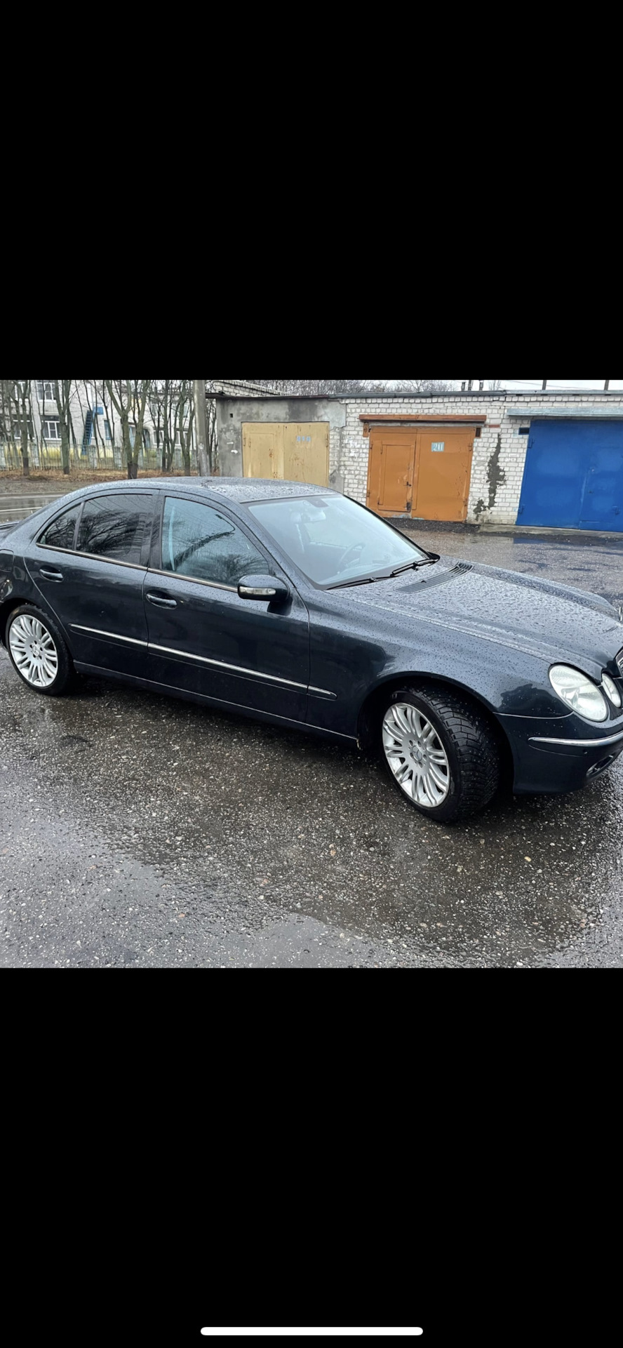 Первая дальняя поездка. Подготовил колеса к зиме. — Mercedes-Benz E-class  (W211), 2,2 л, 2008 года | путешествие | DRIVE2