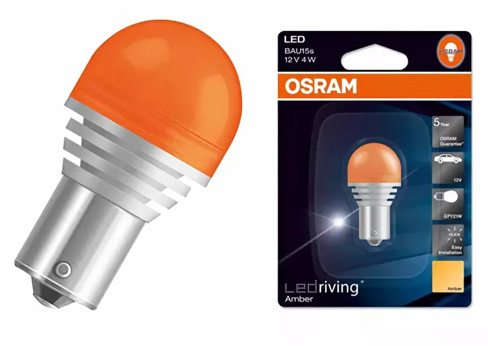 P led. Лампа 21w оранжевая led Osram. Osram оранжевые светодиодные p21w. Лампа p21w светодиодная желтая Osram. P21 Osram led.