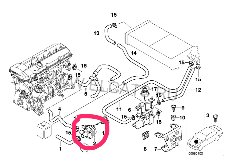 Bmw e36 течет топливо