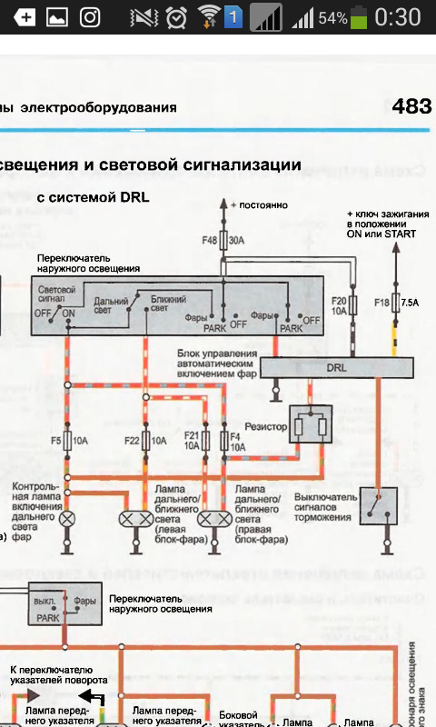 Схема авто рф