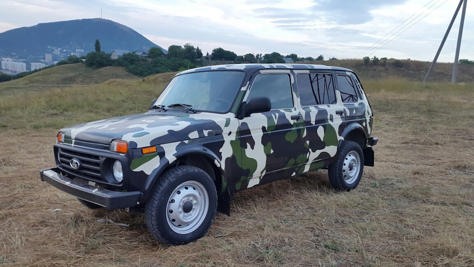 Lada 4x4 камуфляж