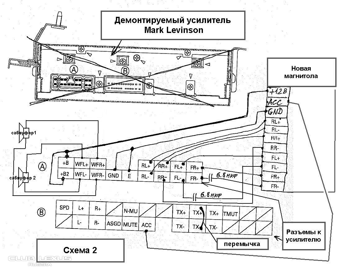 Схема камеры gx470