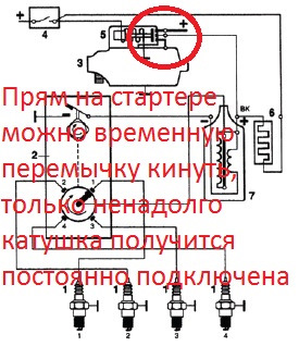 Тойота кариб пропала искра