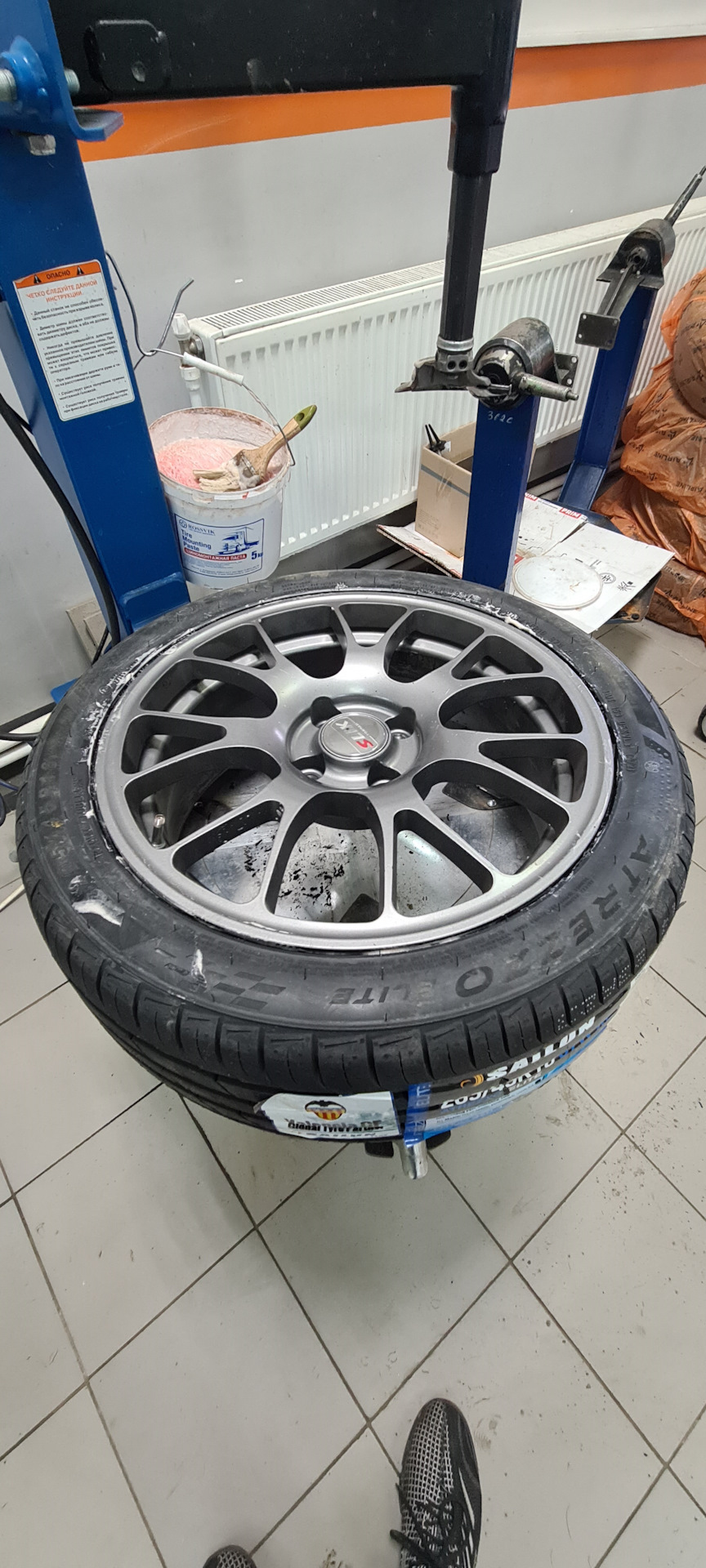 Купил на лето диски 4х100 r16 — Lada Гранта (2G) FL, 1,6 л, 2019 года ...