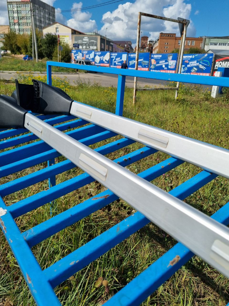 Установка поперечных рейлингов для багажника Turtle Air 2 — Exeed LX, 1 ...