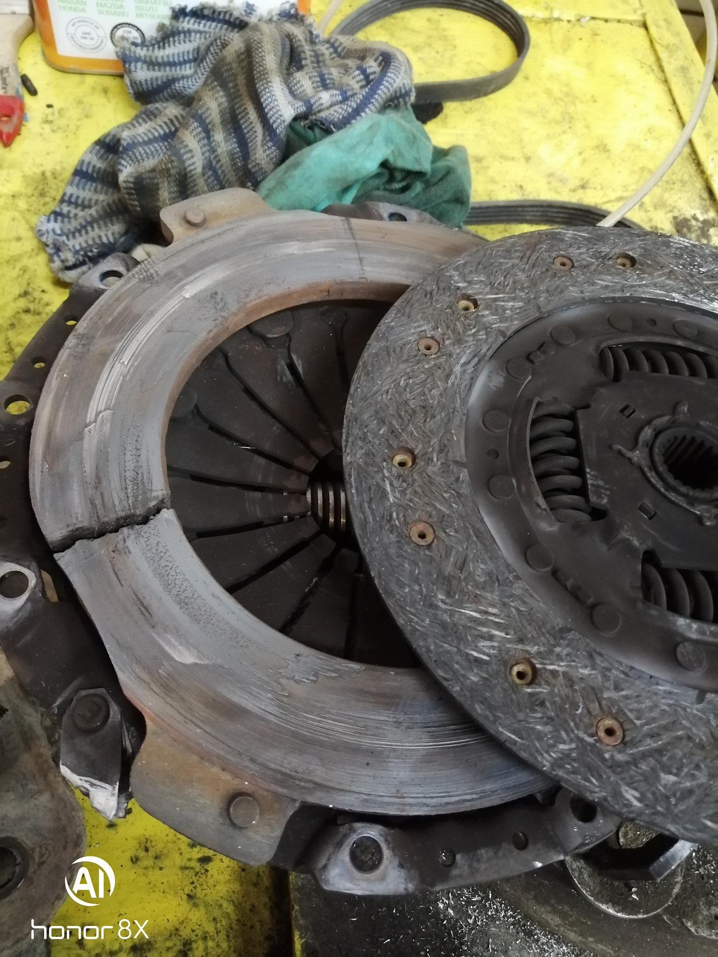 ПОПАндос или необычная замена сцепления. — Hyundai Tucson (JM), 2 л ...