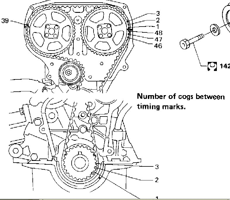 Mr20de схема грм