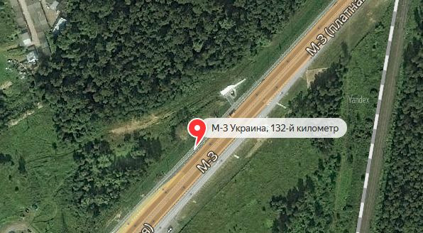 Трасса м3 карта