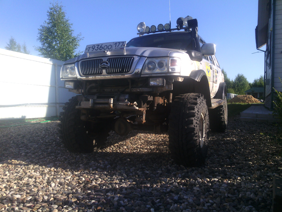 Было-стало. Клиренс по сравнению с военными мостами. — УАЗ 31512, 2,9 л ...