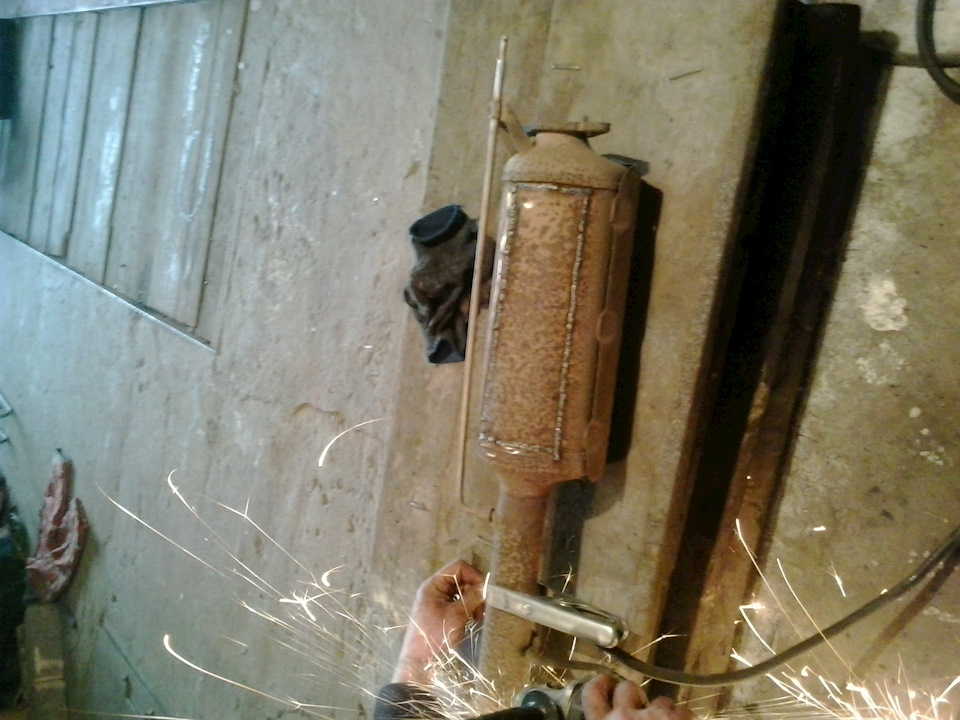 Форд транзит. Сажевый фильтр.