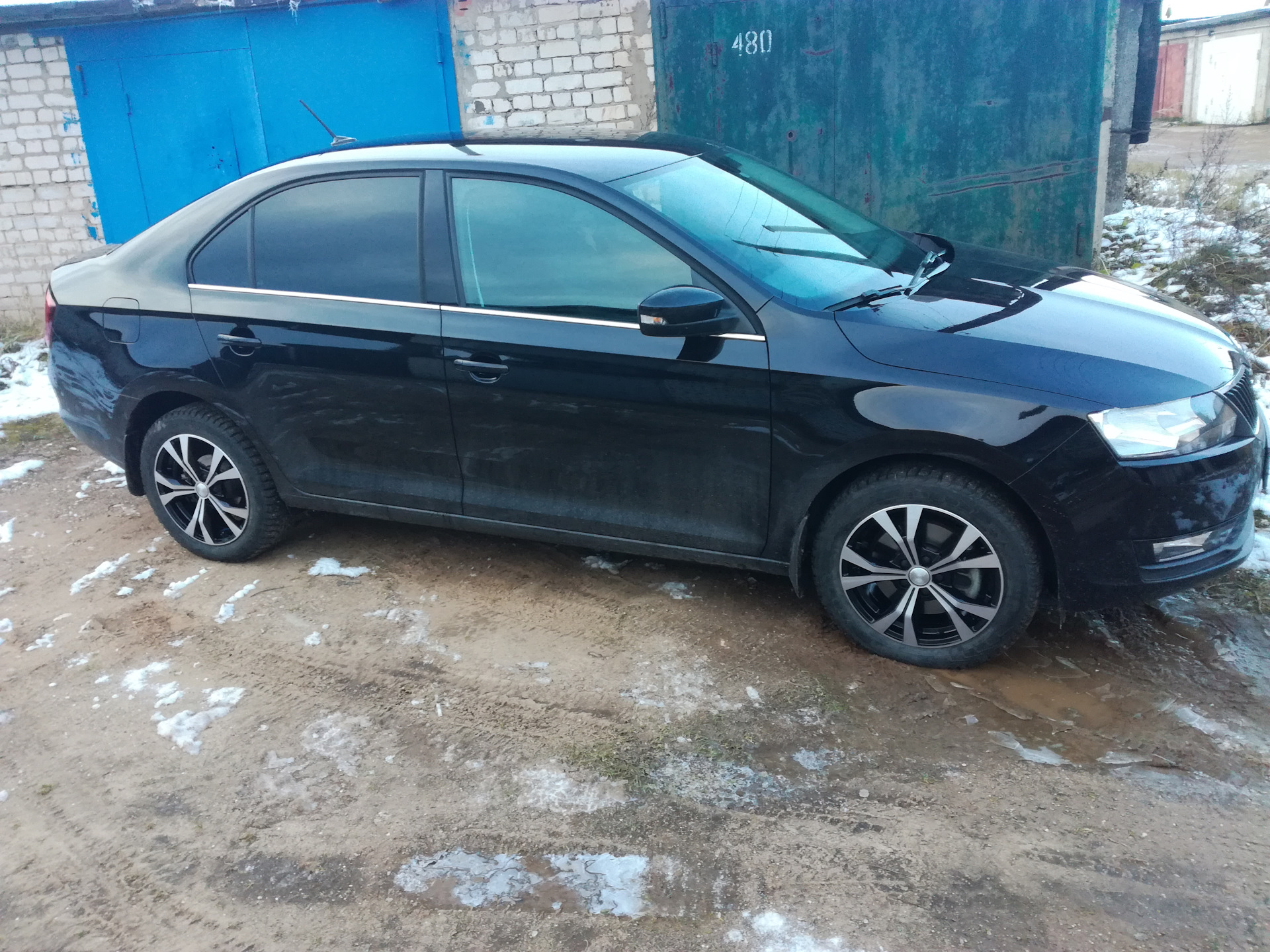 Скад Нагано 16x6.5 — Skoda Rapid (1G), 1,6 л, 2018 года | колёсные диски |  DRIVE2