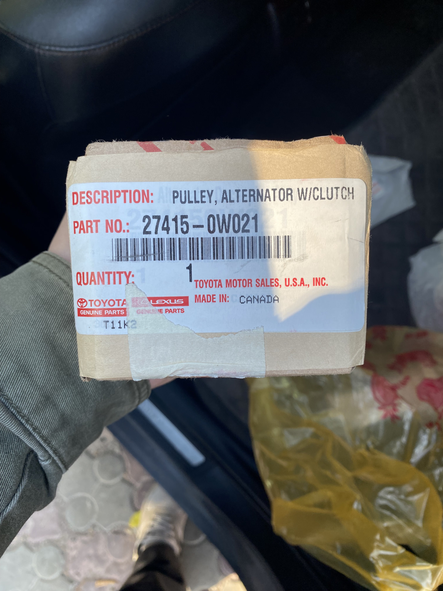 Свист ремня генератора при трогание и включеном кондее — Toyota Camry ...