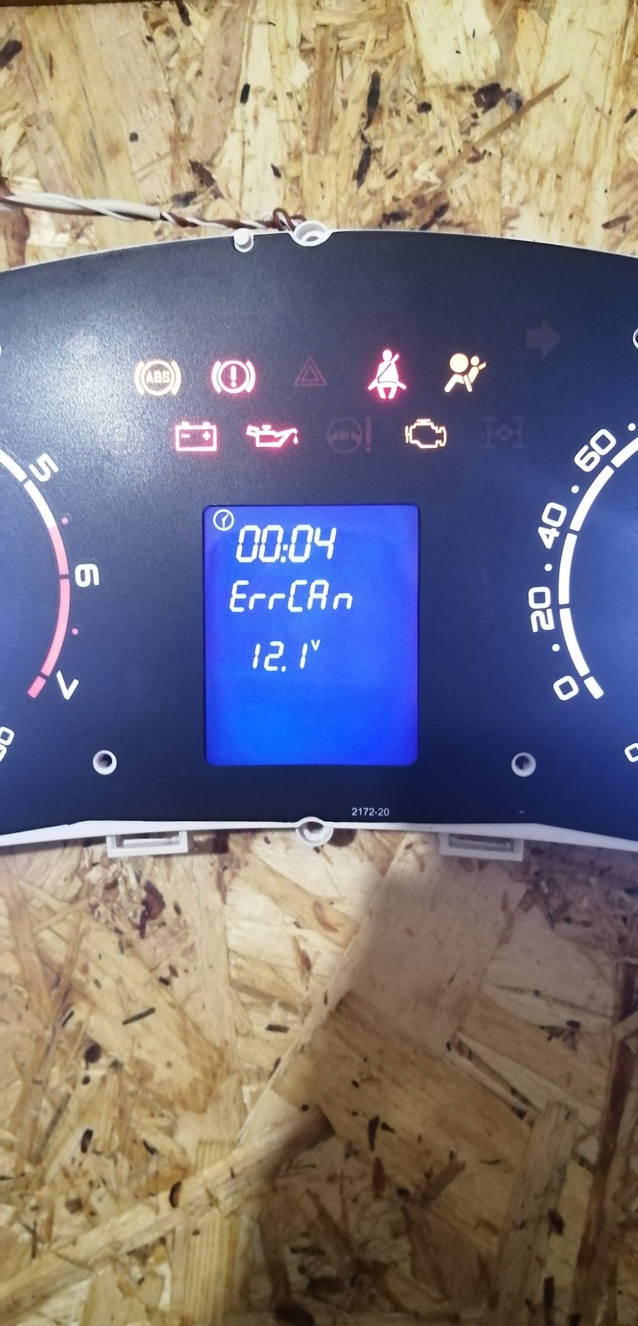 Щиток приора 2 норма и вольтаж акб. — Lada Приора седан, 6,3 л, 2014 ...