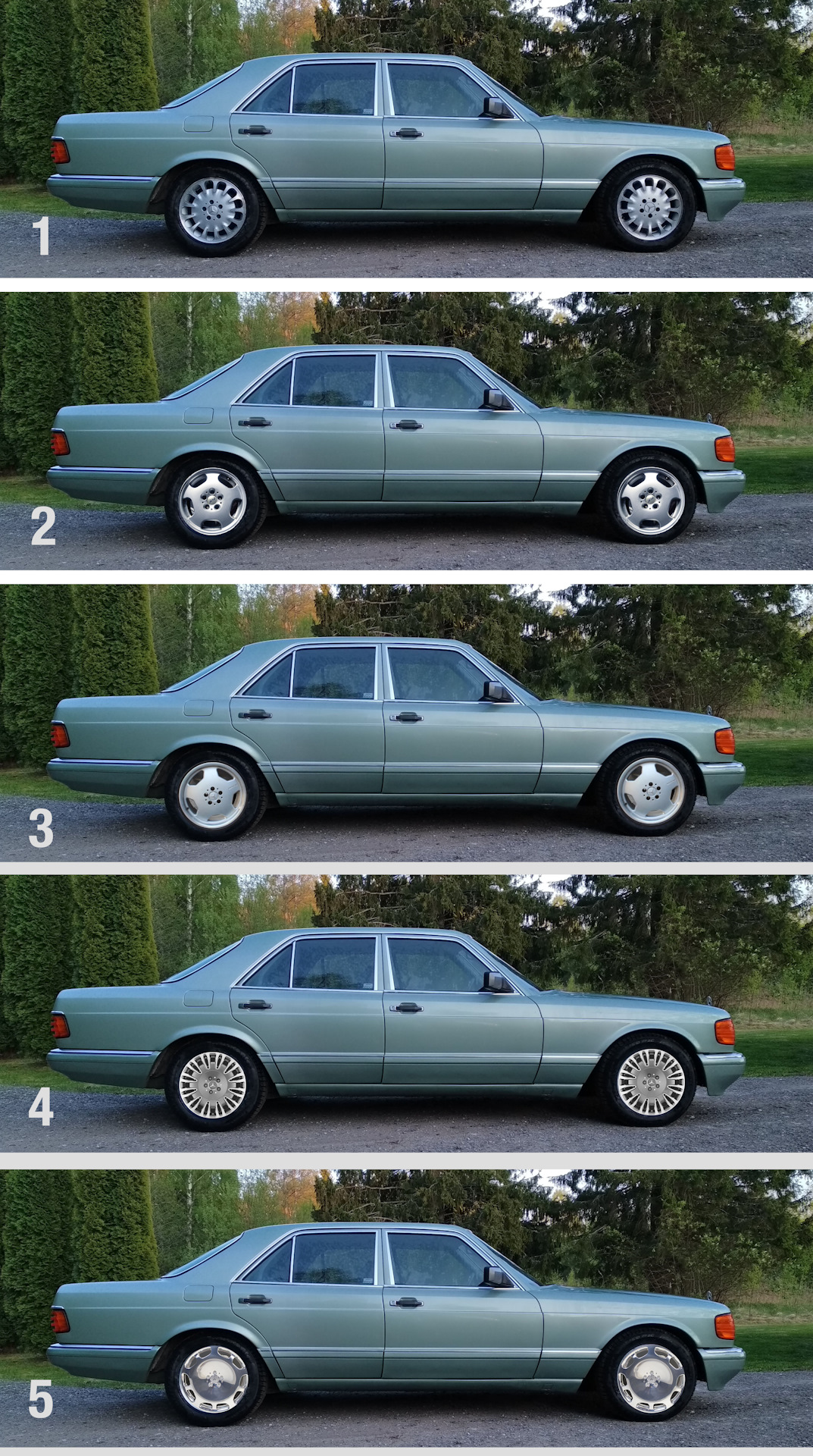 Мерседес w140 и w124