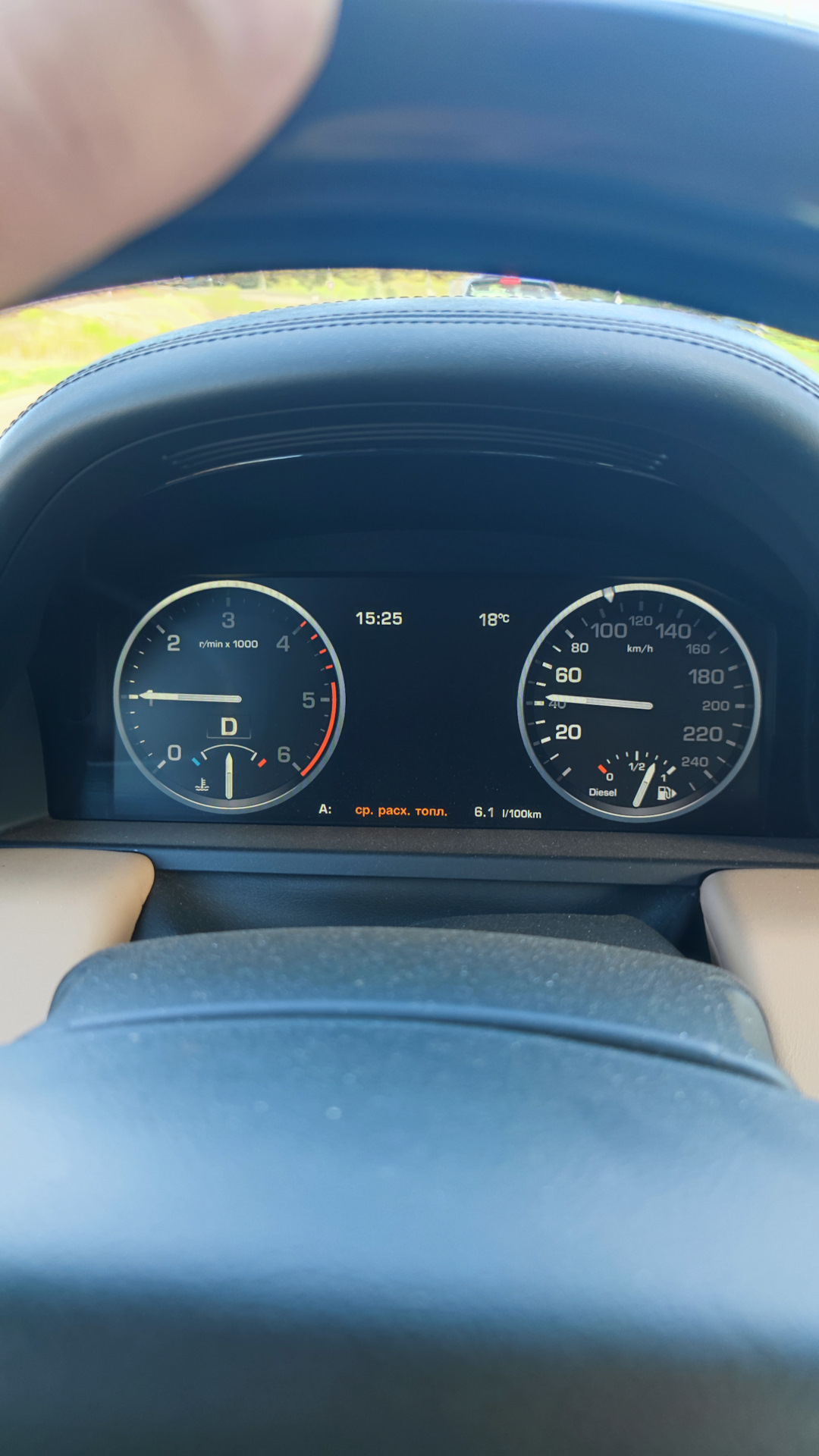 Тест на расход топлива — Land Rover Range Rover (3G), 4,4 л, 2011 года ...