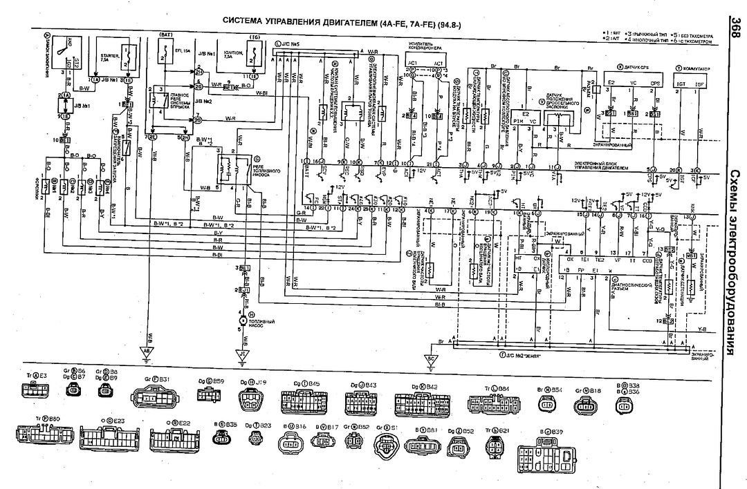 Схема бензонасоса тойота. Электрооборудование Toyota Carina 1993. Схема электрооборудования Toyota Carina at211. Система управления двигателем 7a-Fe. Схема двигателя Тойота 5е.