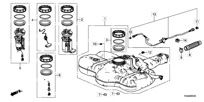 Топливный фильтр — Honda Fit (3G), 1,5 л, 2014 года | плановое ТО | DRIVE2