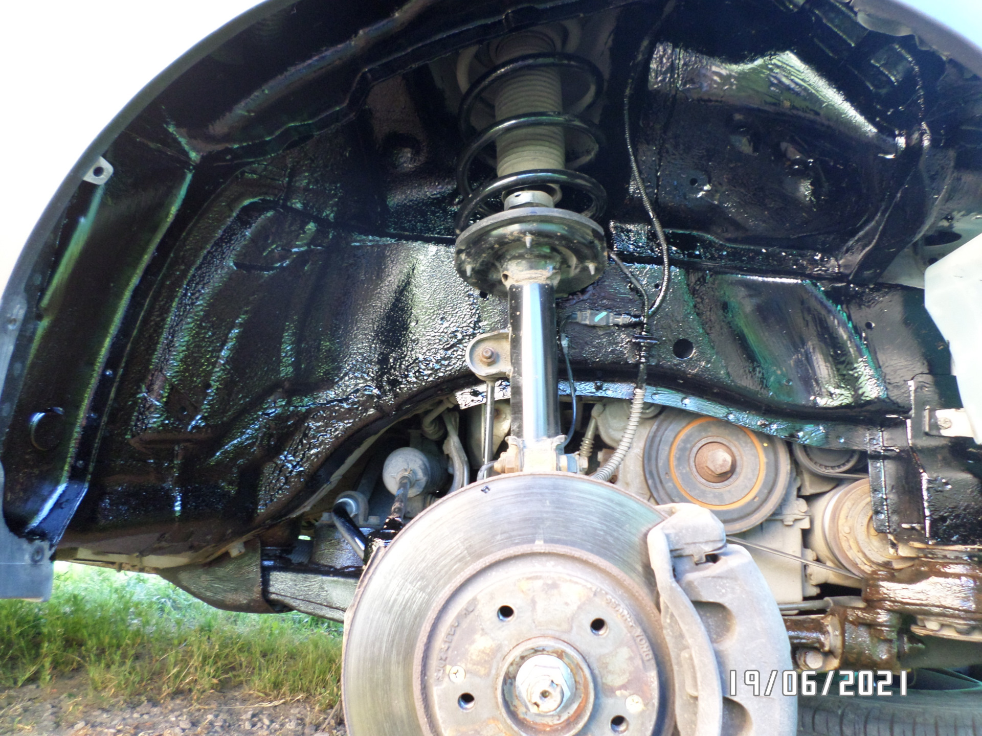 Обработка арок автомобиля — SsangYong Actyon (2G), 2 л, 2013 года ...