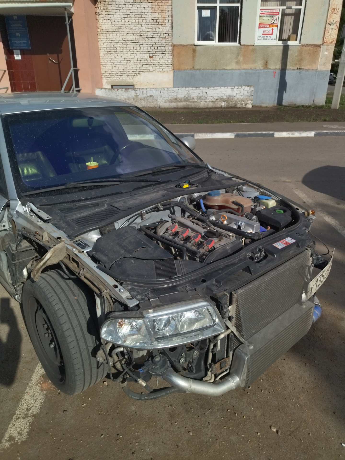 Небольшой фотоотчёт с молярки — Audi A4 (B5), 1,8 л, 2001 года | кузовной  ремонт | DRIVE2