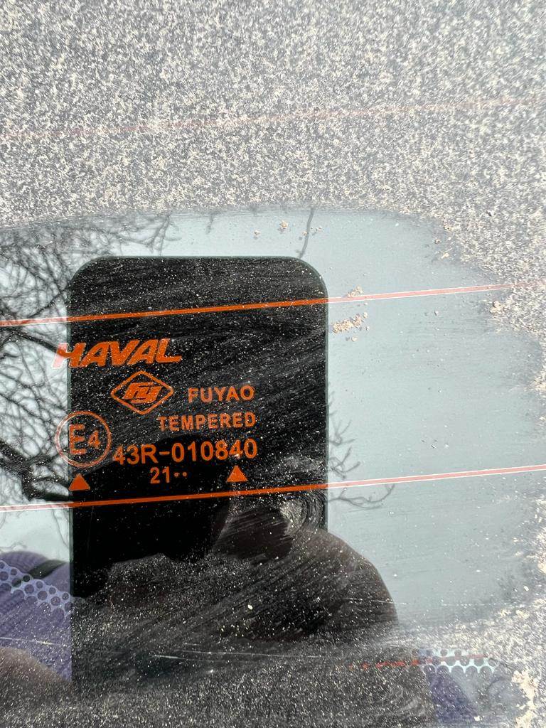 Маркировка заднего стекла — Haval Jolion, 1,5 л, 2022 года | запчасти ...