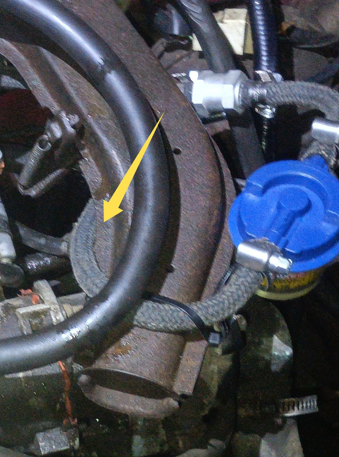 Установка обратного клапана на топливную магистраль. Перенос топливного ...