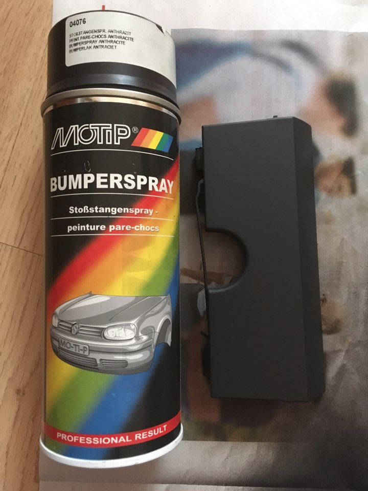 Краска для бамперов MOTIP Bumperspray