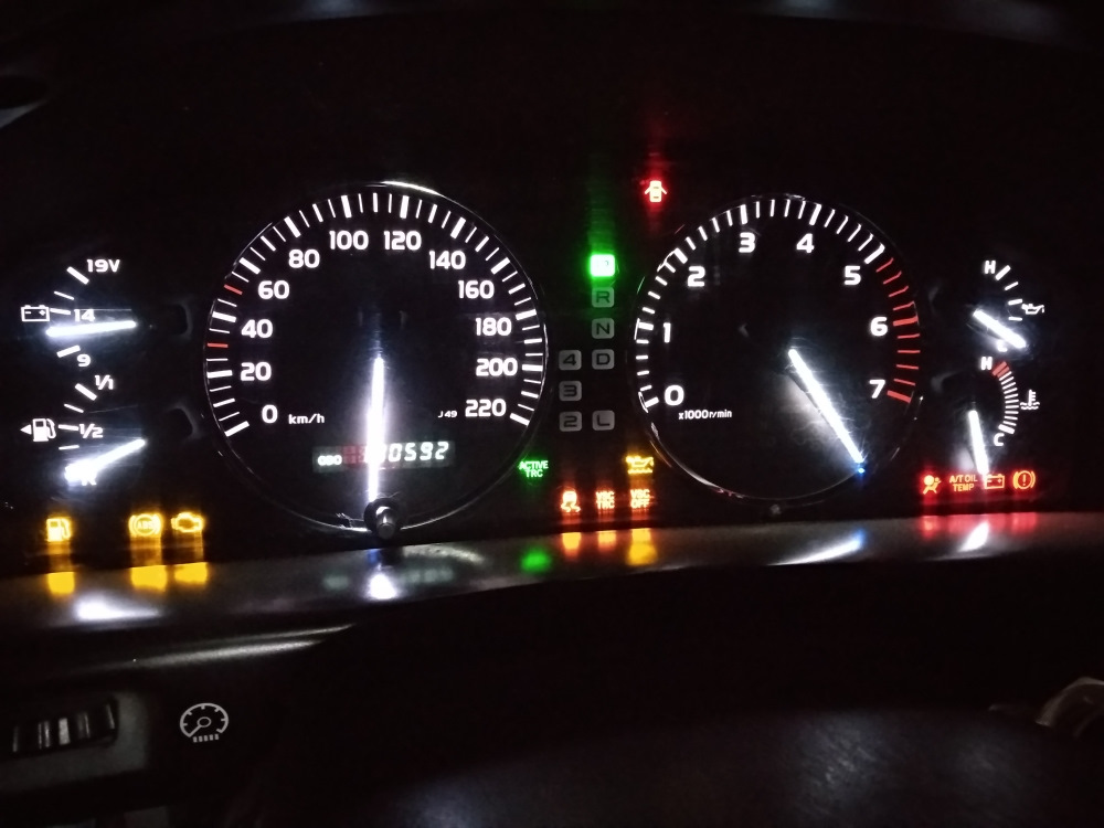 панель приборов ленд крузер 100