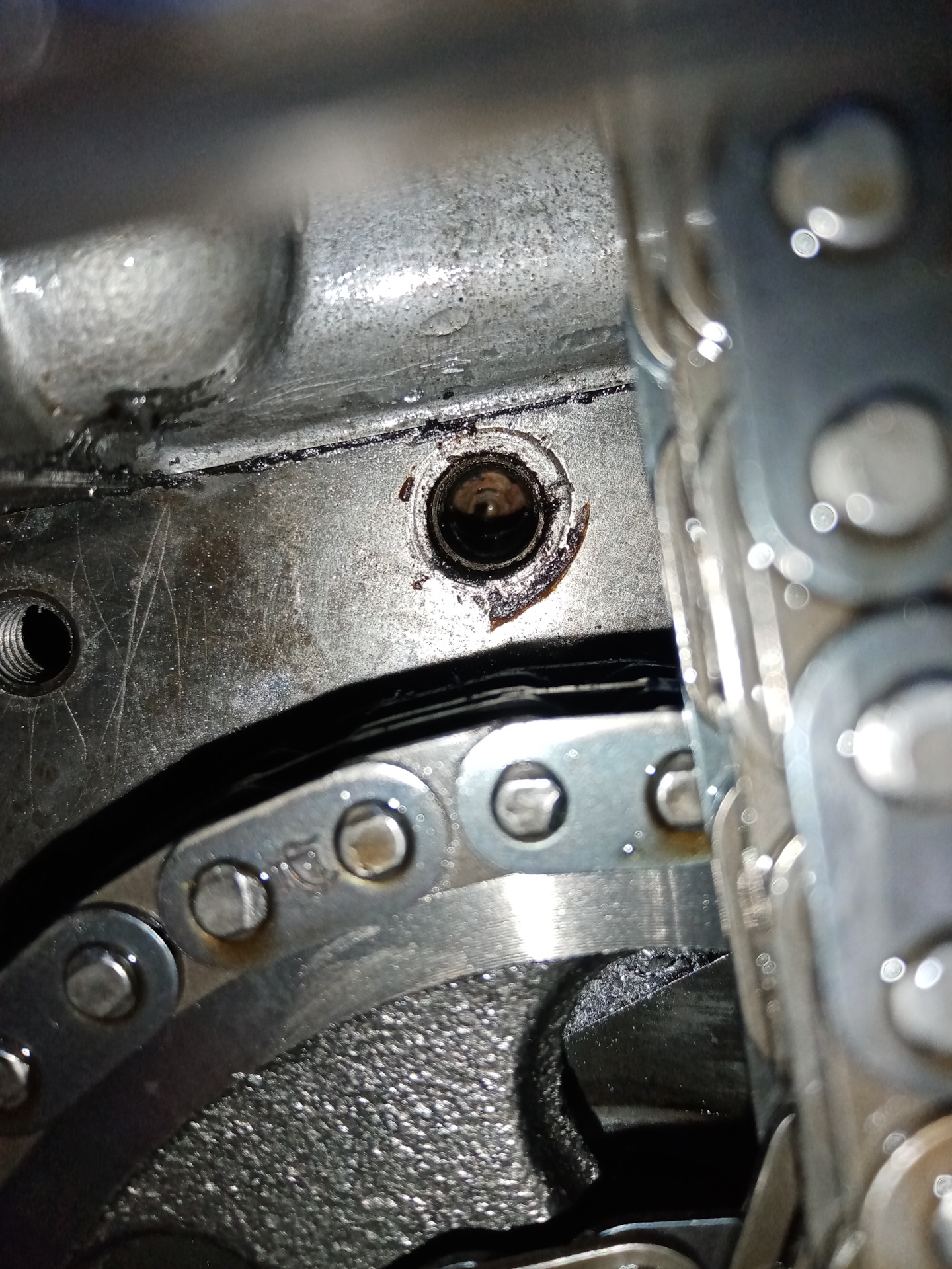 Подпора опоры натяжителя цепи змз 406 — ГАЗ 31105, 2,7 л, 2006 года ...