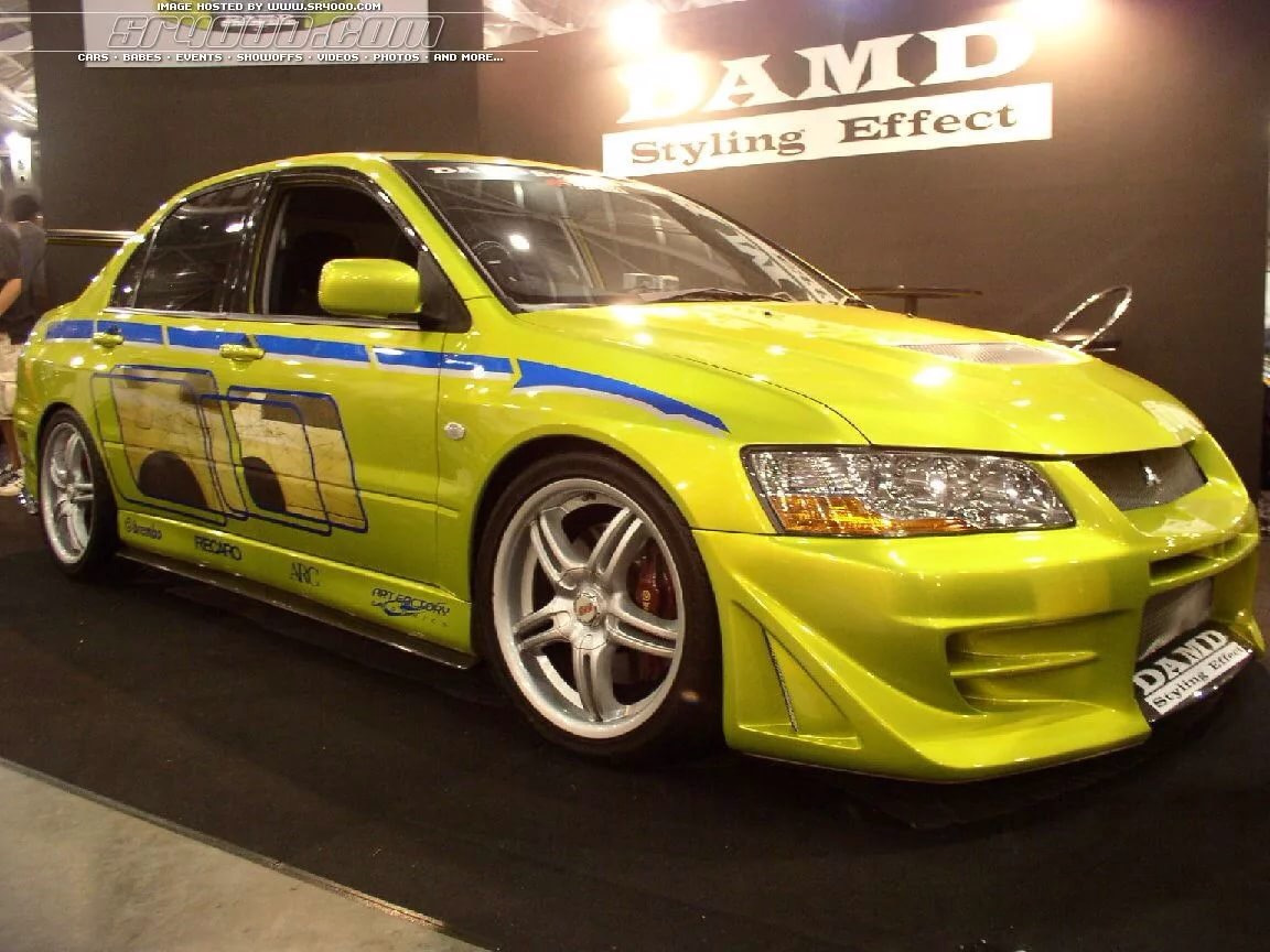 Mitsubishi Lancer Evolution 8 Форсаж