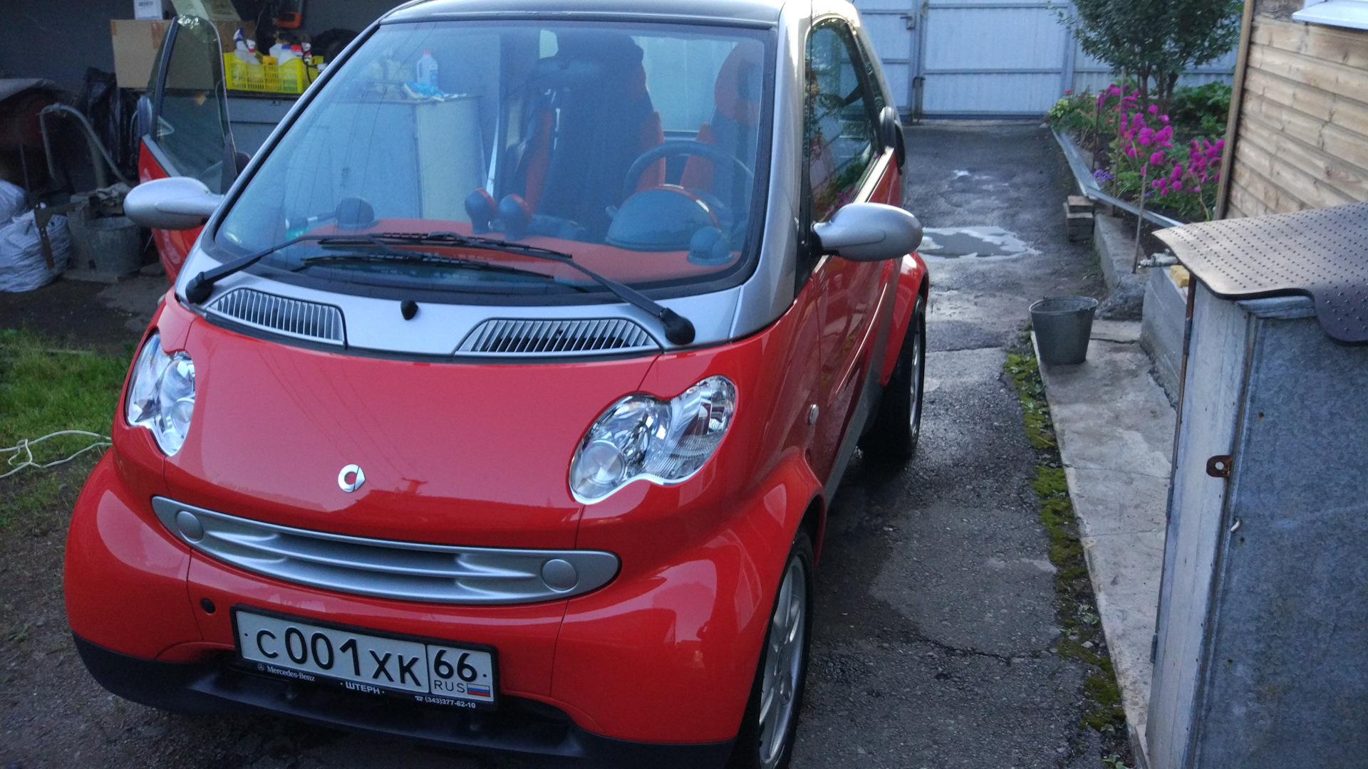 Смартик, смартик. — Smart fortwo (1G), 0,8 л, 2003 года | своими руками |  DRIVE2