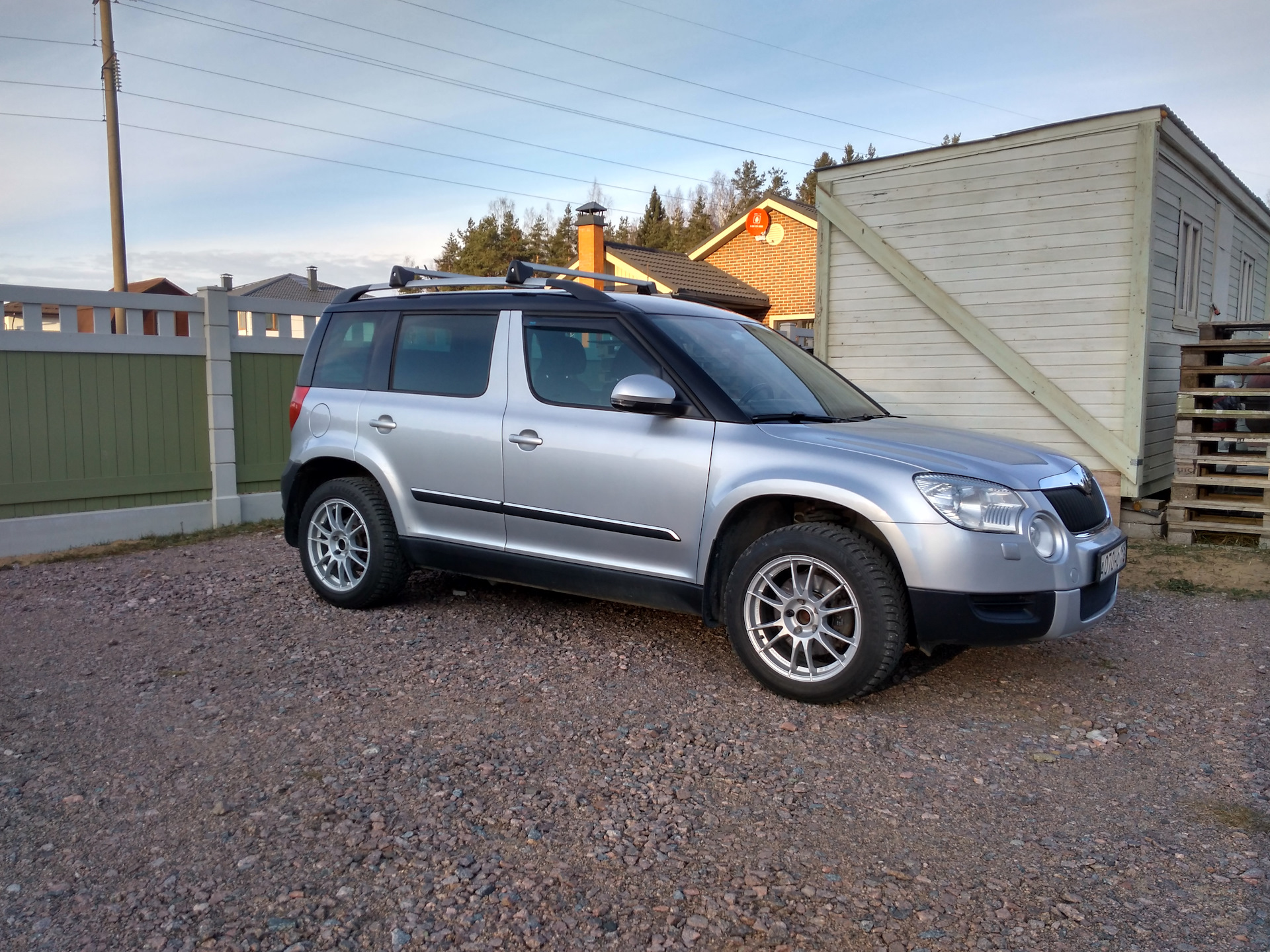 Диски на лето R17 — Skoda Yeti, 1,8 л, 2012 года | просто так | DRIVE2